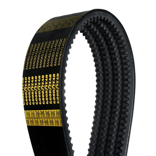 [2/BX77] Correa Doble Goodyear 2BX77